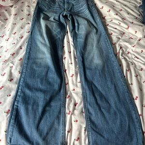 Ariat Women's Flare Jeans in Classic Blue